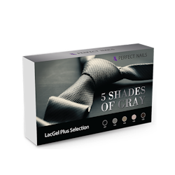 Perfect Nails - 5 Shades of Grey kit