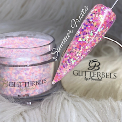 Glitterbels Farget Akryl Summer Fruits 28g