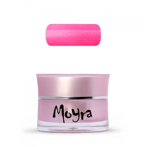 Moyra Farge Gele 60 Neon Glitter Pink