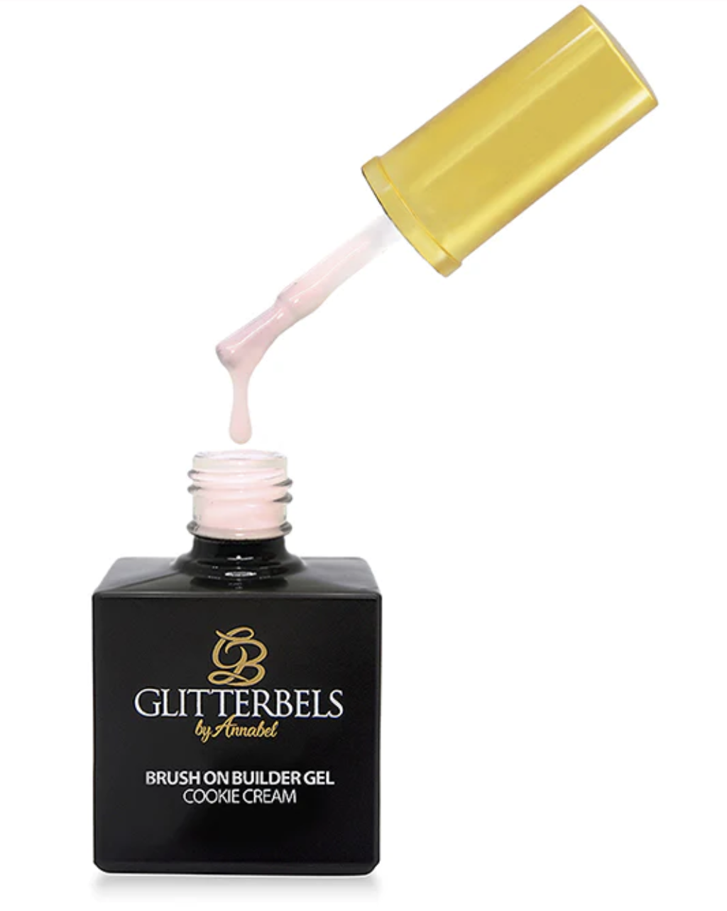 Glitterbels Brush-on Builder Gel Cookie Cream