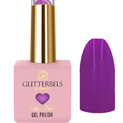 Glitterbels Hema-Free Gelelakk Purple Princess