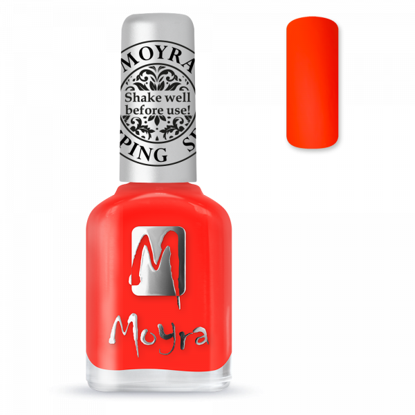 Moyra Stamping Polish 21 Neon Red