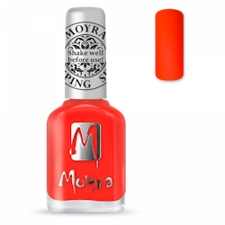 Moyra Stamping Polish 21 Neon Red