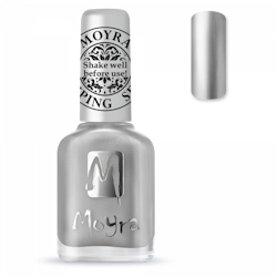 Moyra Stamping Polish 25 Chrome Silver