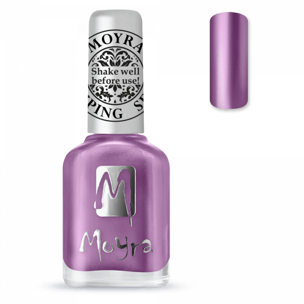 Moyra Stamping Polish 28 Chrome Purple