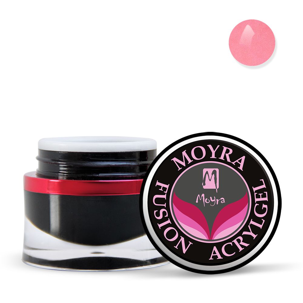 Moyra Fusion Farget Akrylgele Peachy Pink Shine 102