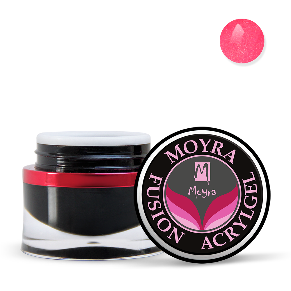 Moyra Fusion Farget Akrylgele Vivid Pink Shine 103