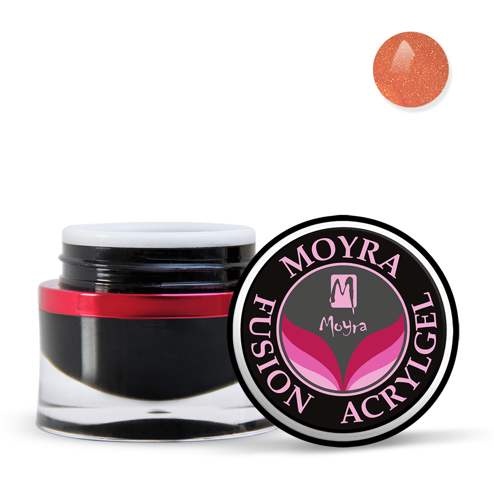 Moyra Fusion Farget Akrylgele Peach Shine 105