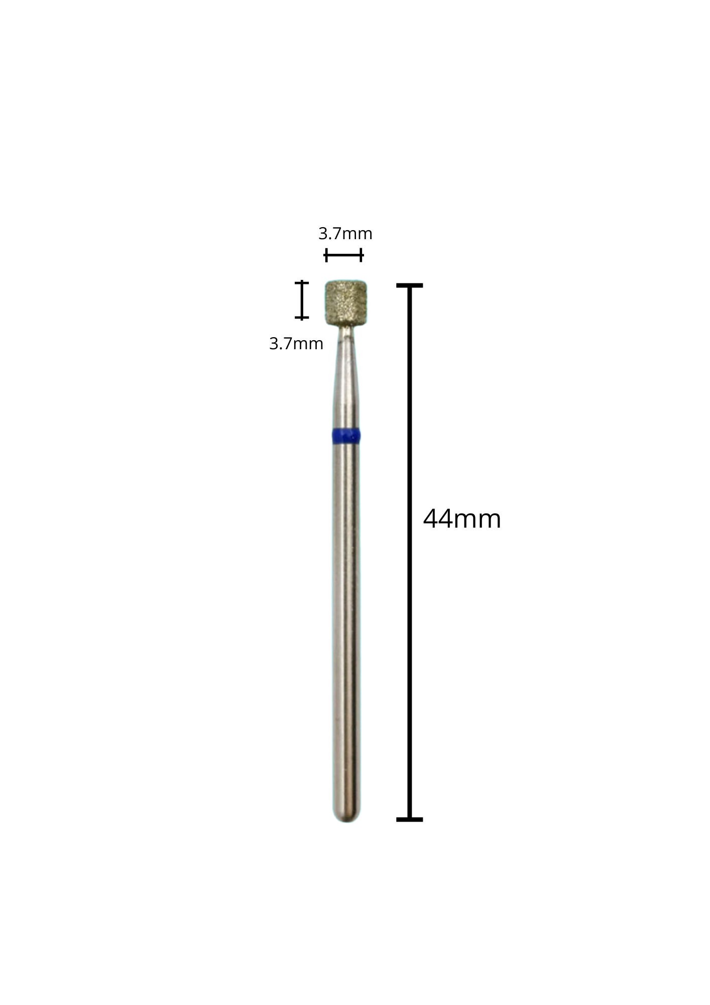 Diamantbits - Liten sylinder (blå/medium)
