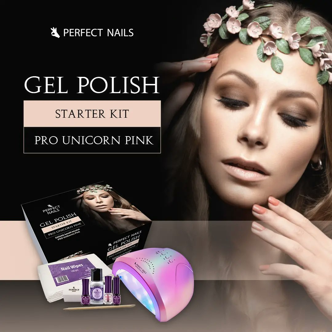 Perfect Nails - Gelelakk Startkit - Pro Unicorn Pink