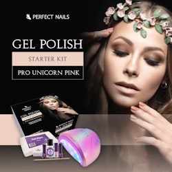 Perfect Nails - Gelelakk Startkit - Pro Unicorn Pink