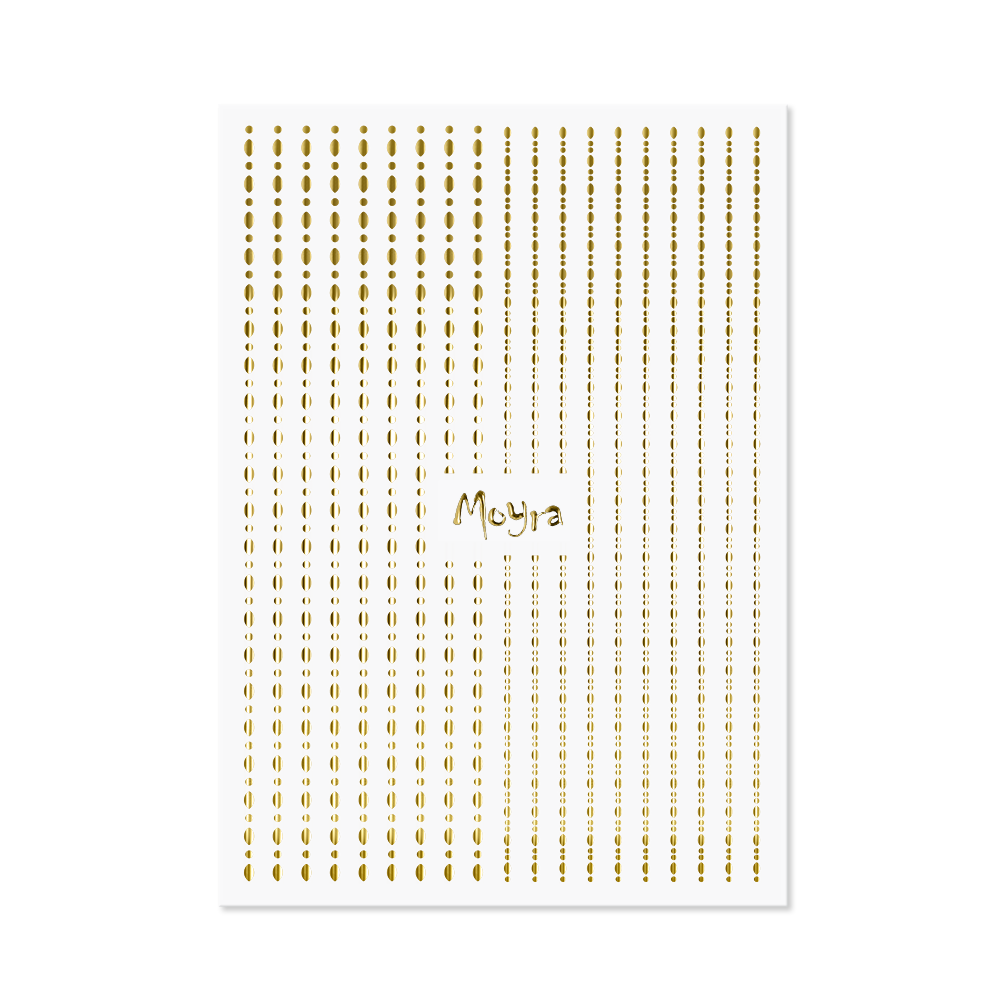 Moyra sticker Dots - Gull 01