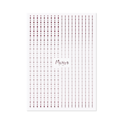 Moyra sticker Dots - Rosegull 03