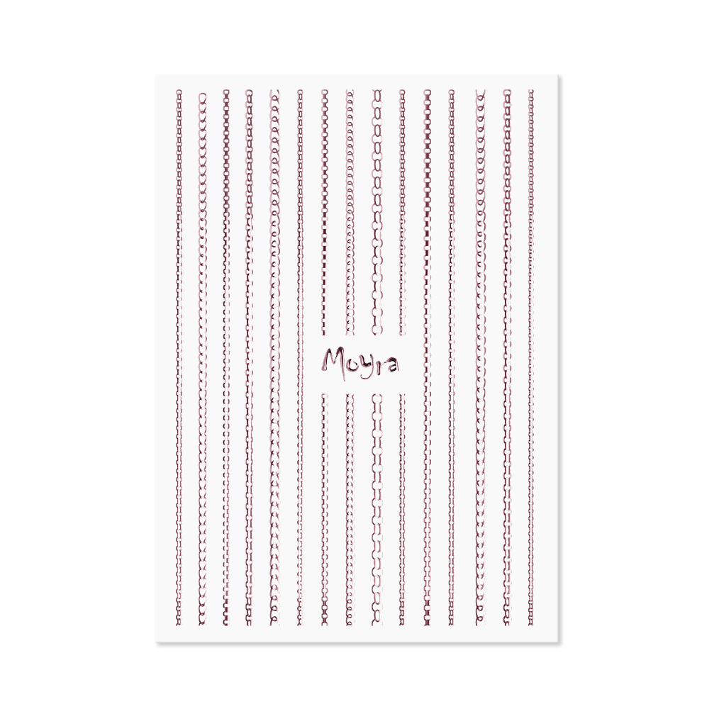 Moyra sticker Chain - Rosegull 03