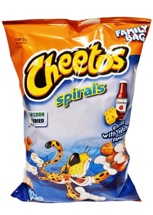 Cheetos Spirals Ketchup 130g