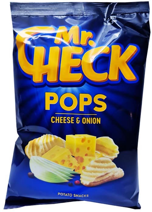 Mr Check Cheese & Onion 90g