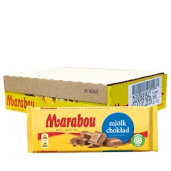 Marabou Mjölkchoklad 100 g x 24 st