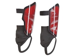 UMBRO Neo Flexi With Det/Sock Röd Benskydd med strumpa