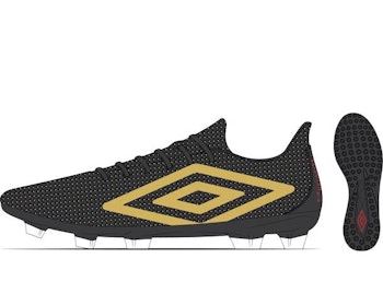 UMBRO Velo.Matrix League FG J Svart Fotbollsko fasta dobbar junior