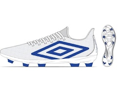 UMBRO Velocita Matrix Club FG Vit Fotbollsko fasta dobbar
