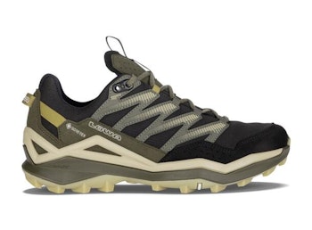 LOWA MADDOX PRO GTX LO Svart/Grön Låg vandringssko med Goretex
