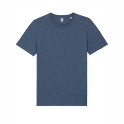 T-shirt i ekologisk bomull - Dark heather blue