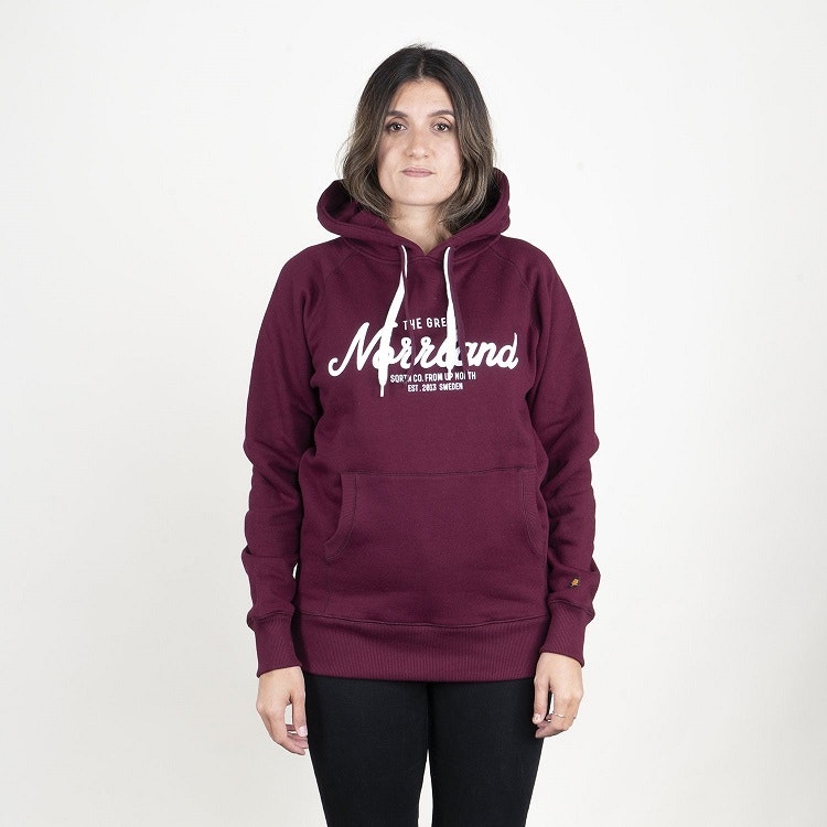 Norrland Hoodie Dark Burgundy