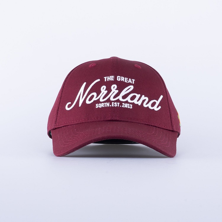 Norrland Cap Hooked Maroon