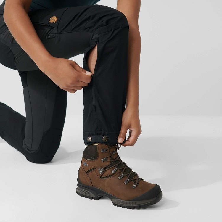 Fjällräven Keb Trousers W Curved Short Black