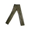 Leather trousers Green Leather