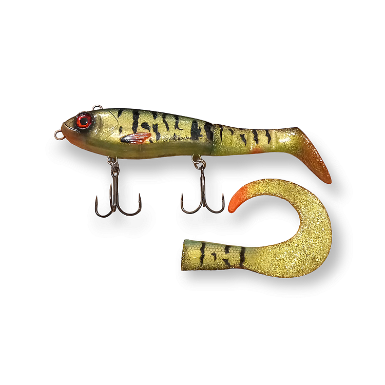 Svartzonker McHYBRID, Fire Bass 16,5cm