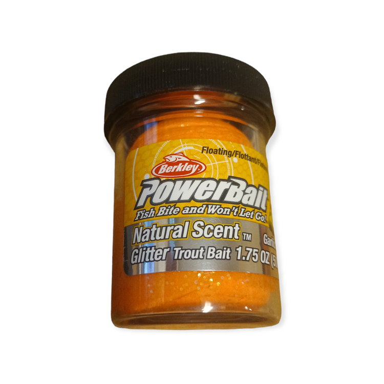 Powerbait Natural Scent Garlic/Ail FL Orange