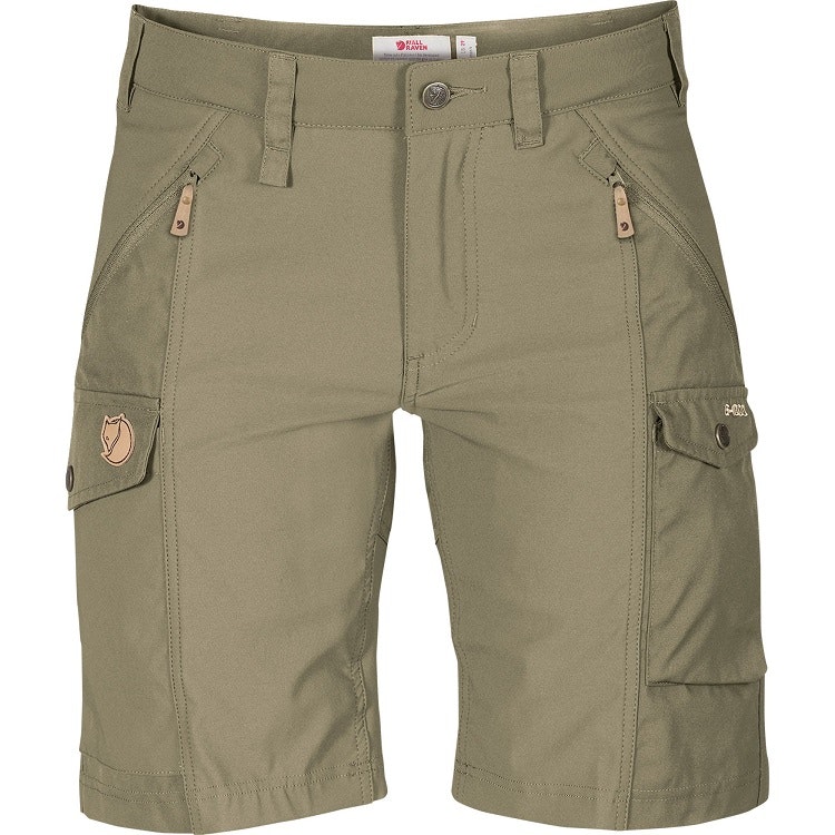 Fjällräven Nikka Shorts Curved Light Olive W