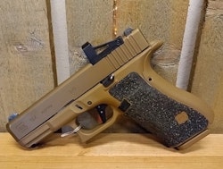 Glock 19X, 9mm Pistol, Timney Trycke, RMS Belyst Riktmedel