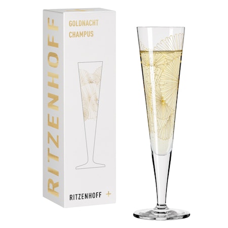 Goldnacht Champagneglas NO:10