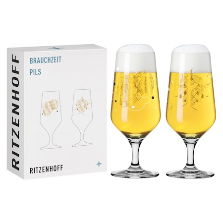 Brauchzeit Ölglas Pils 2-p NO: 1& 2