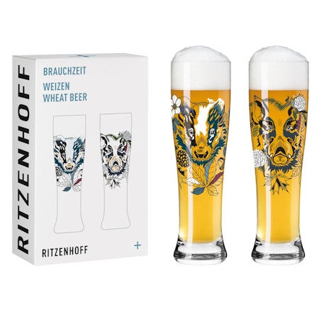 Brauchzeit Ölglas Wheat 2-p NO: 7 & 8