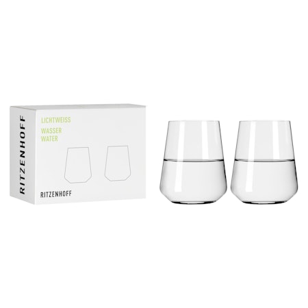 Lichtweiss Vattenglas 2-p