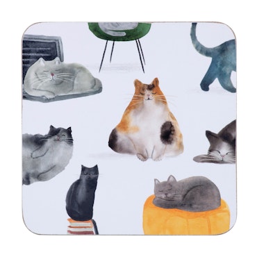 Coasters 4-p Cats