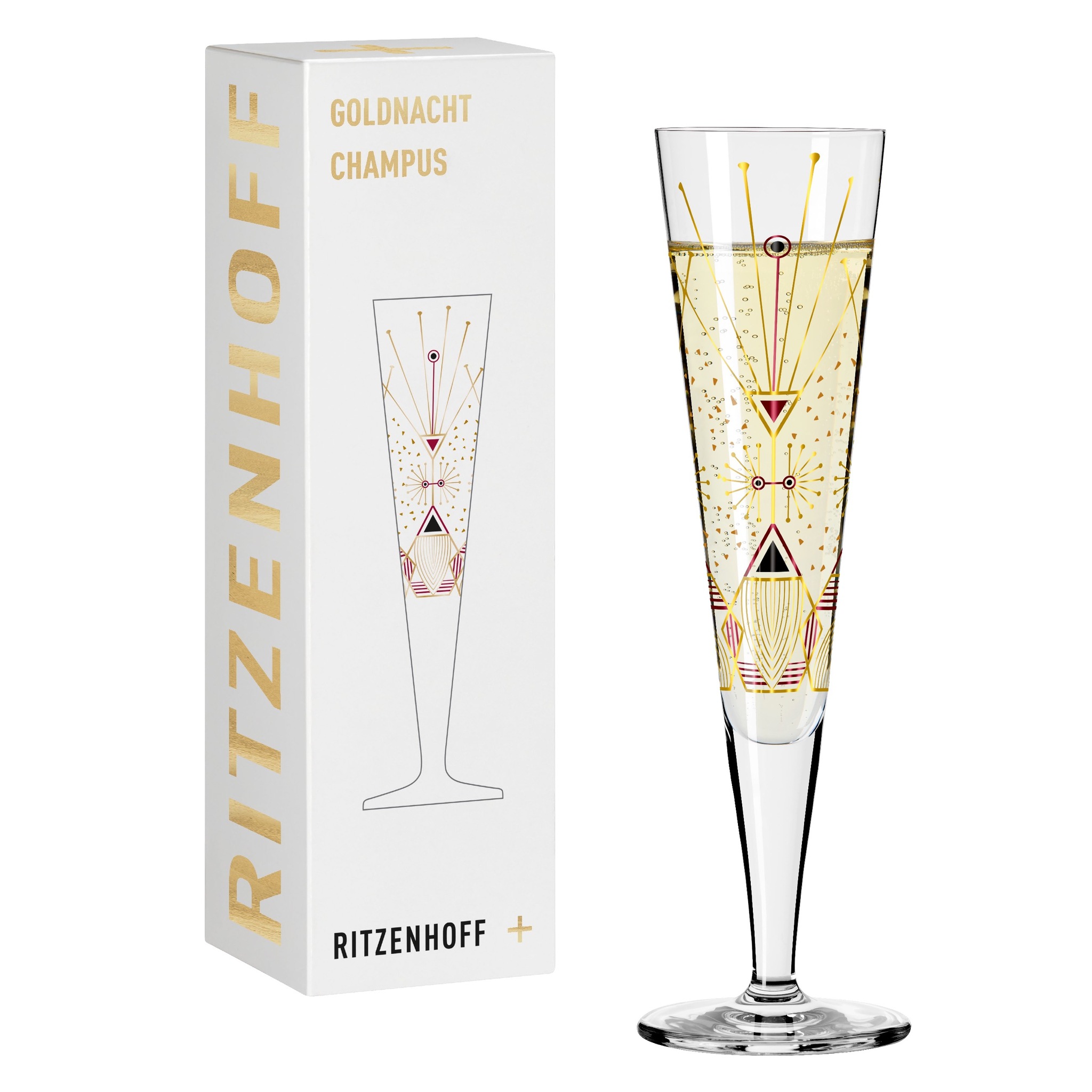 Goldnacht Champagneglas NO: 25