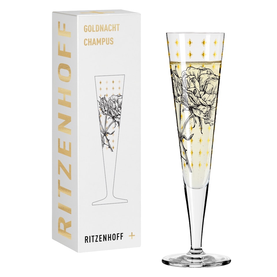 Goldnacht Champagneglas NO: 30