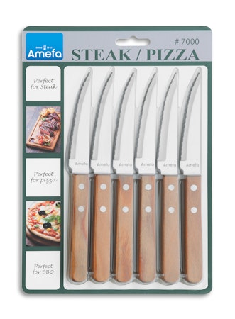 Grillkniv Pizza 6-p ek