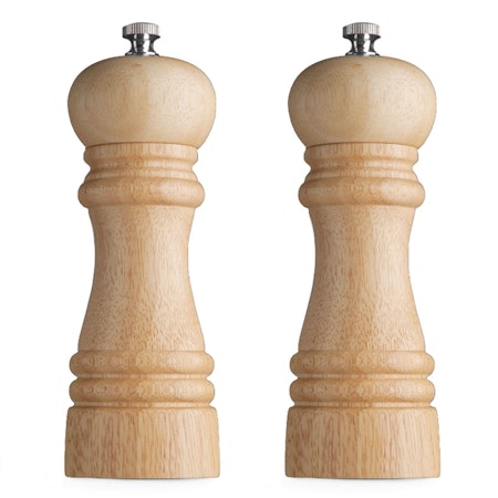 Salt & pepparkvarn Wood 2-p