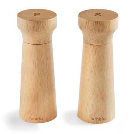 Salt & Pepparkvarn Modern Wood 15cm 2-p