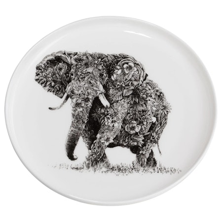 Tallrik African Elephant 20 cm
