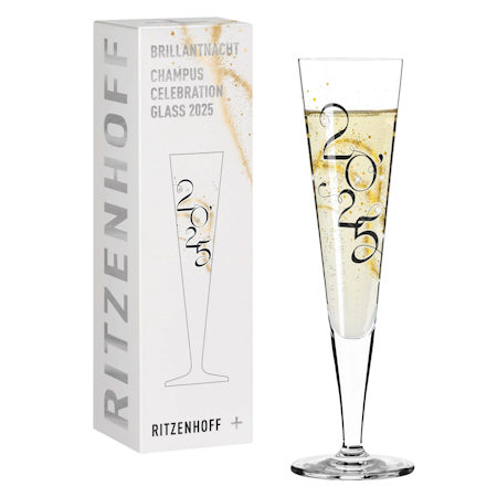 Brillantnacht Champagneglas 2025