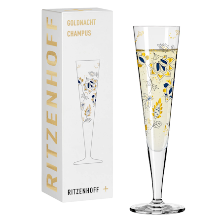 Goldnacht Champagneglas NO: 44