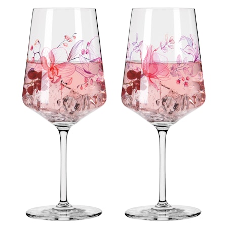 Sommersonett Vinglas NO: 19 & 20 2-p