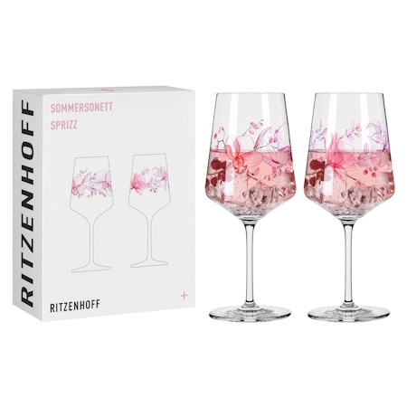 Sommersonett Vinglas NO: 19 & 20 2-p