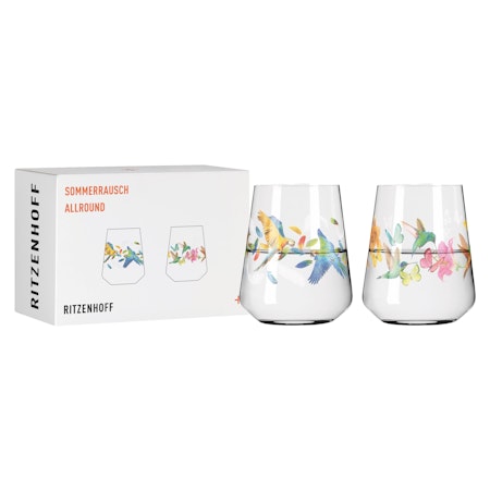 Sommerrausch Vattenglas NO: 3 & 4 2-p